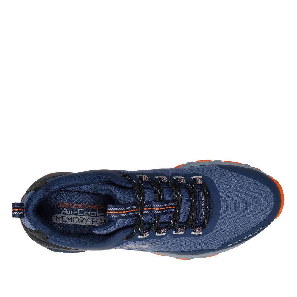 Boty pánské Skechers Max Protect 237669NVOR - tmavě modrě