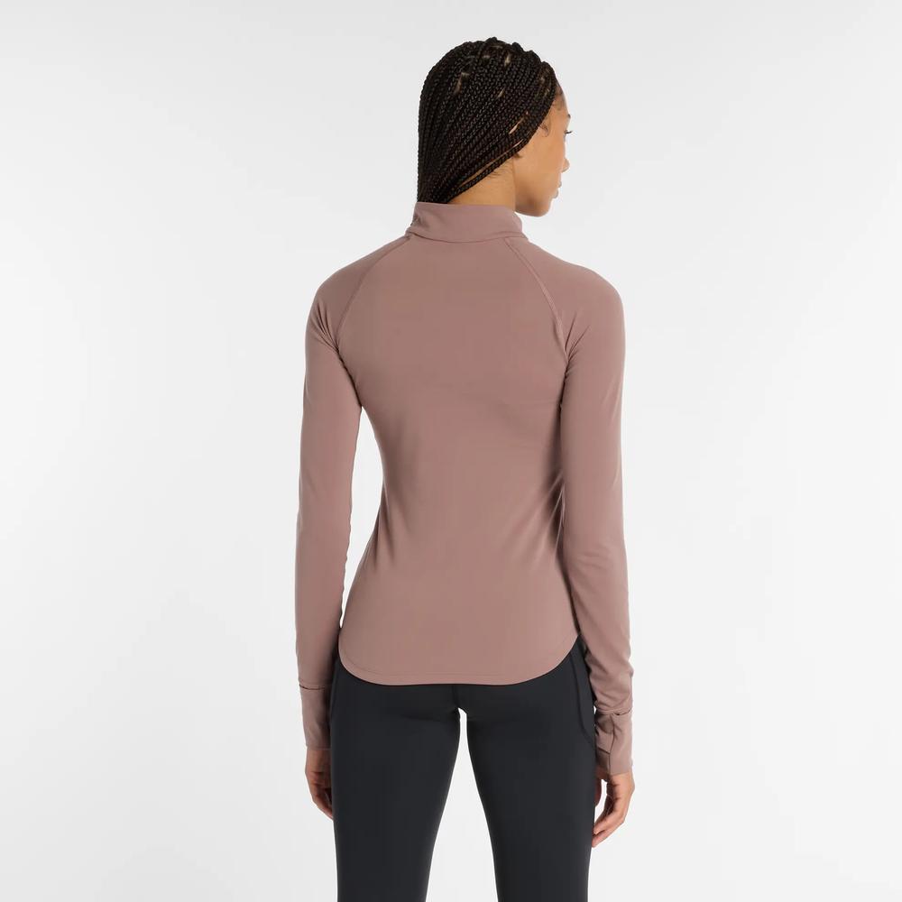 Mikina dámské New Balance WJ53101EAS - růžové