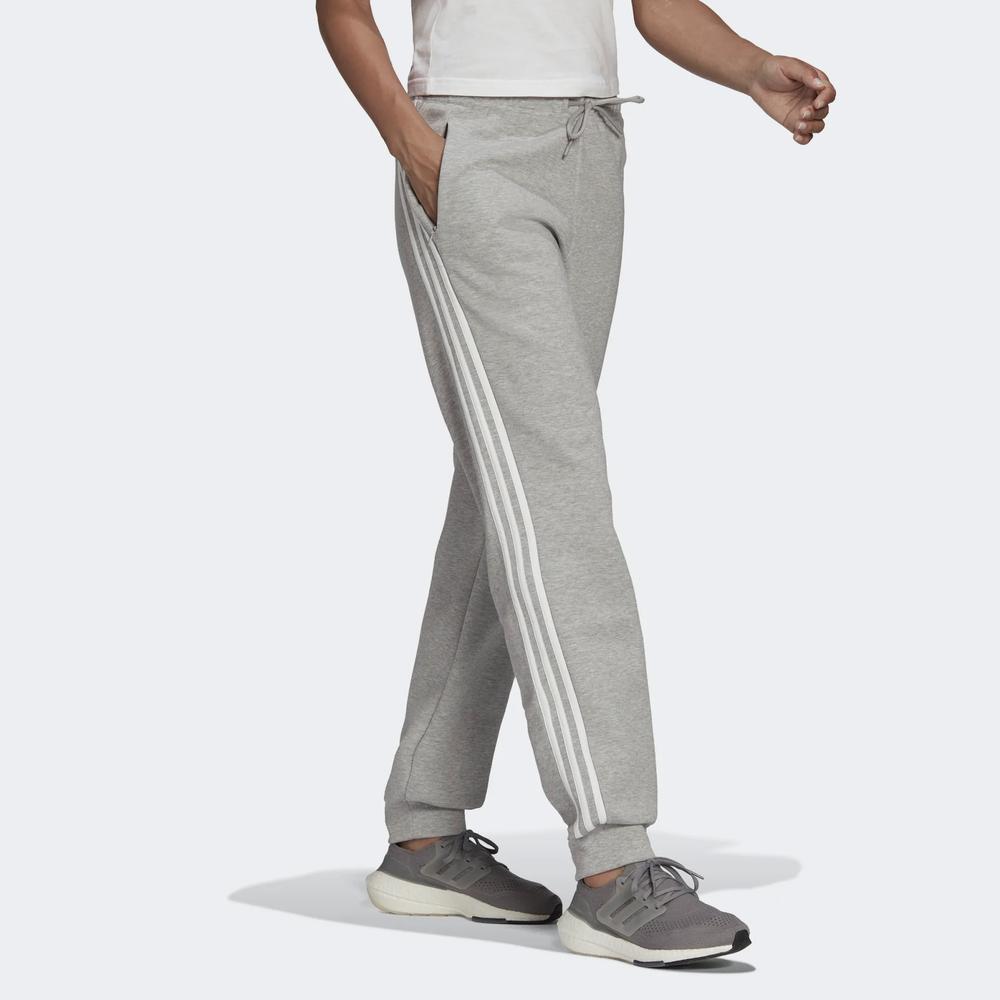 Kalhoty adidas Sportswear Future Icons 3-Stripes Regular Fit H57312 - šedivé