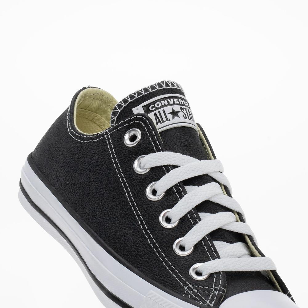Boty Converse Chuck Taylor All Star Leather 132174C - černé