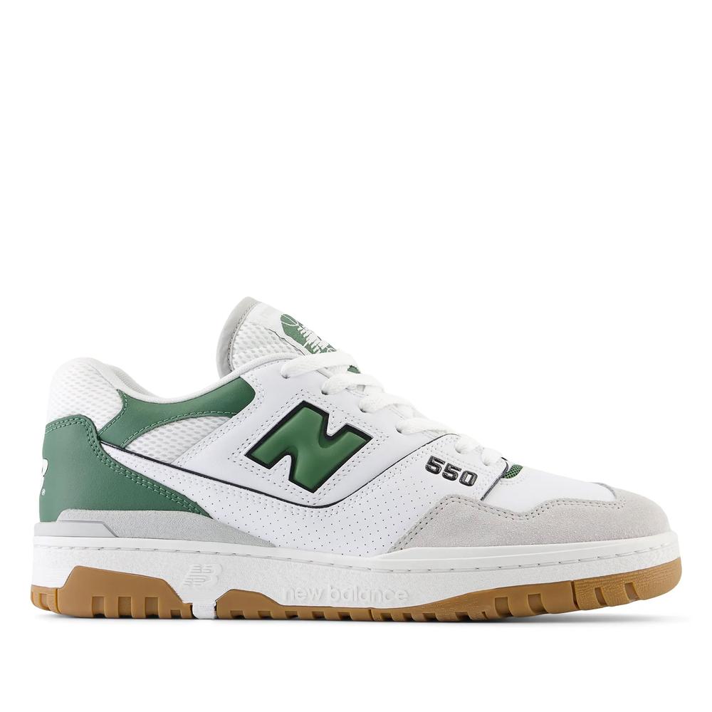 Unisex boty New Balance BB550ESB - bílé