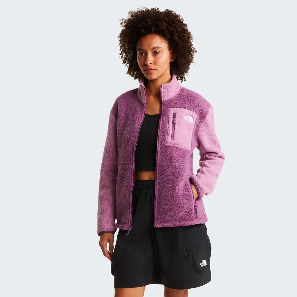 Dámská mikina The North Face Yumiori Full Zip 0A8E88PJE1 - fialové