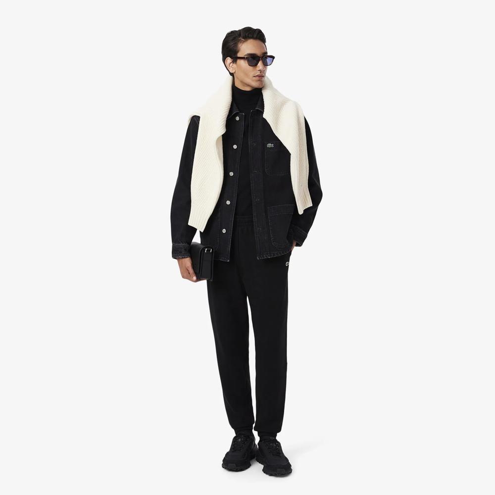 Pánské kalhoty Lacoste XH9833-031 - černé