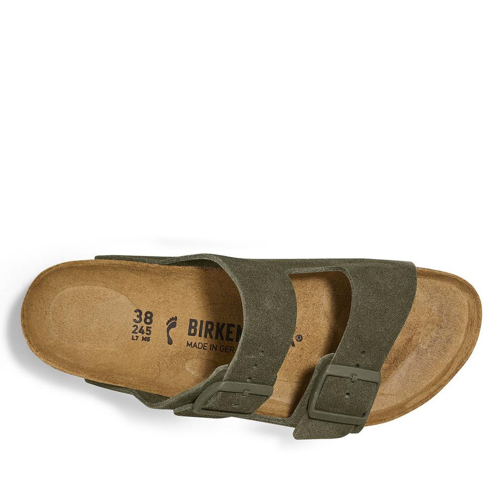 Žabky pánské Birkenstock Arizona 1025657 - zelené