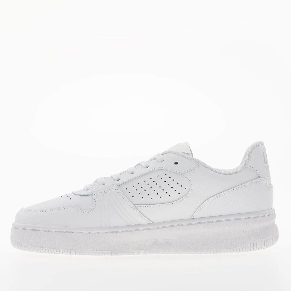 Boty Lacoste L001 Set 748SMA0097-21G - bílé