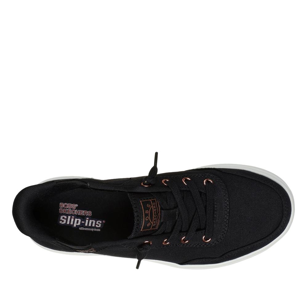 Boty Skechers Slip-ins Bobs Skip Cute B Cute Sweet 114815BLK - černé