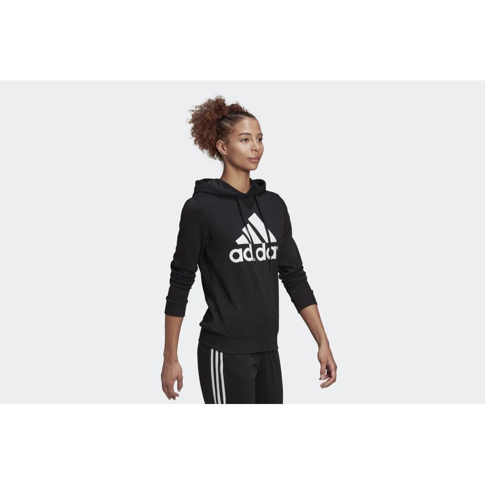 Mikina adidas Essentials Relaxed Logo Hoodie GM5514 - černé
