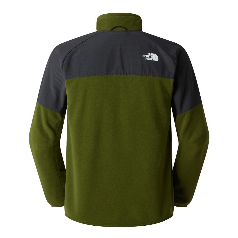 Pánská mikina The North Face 100 Glacier Heavyweight Full-Zip Fleece 0A89JGM6D1 - zelené