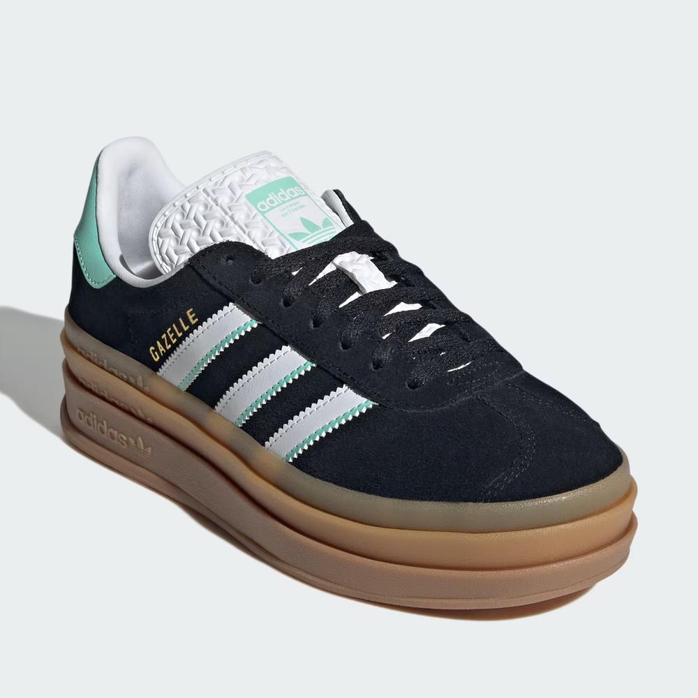 Dětské boty adidas Originals Gazelle Bold J IH6456 - černé