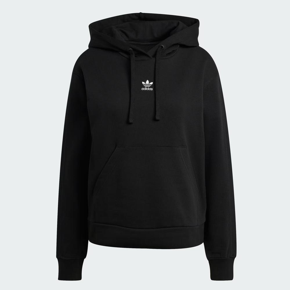 Dámská mikina adidas Originals Essentials French Terry Regular Hoodie KC6729 - černé