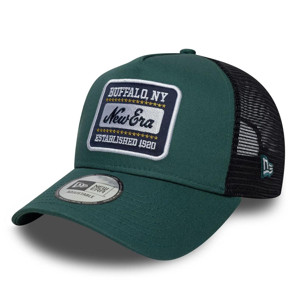Čepice pánské New Era Patch 9FORTY A-Frame Trucker 60771792 - zelené