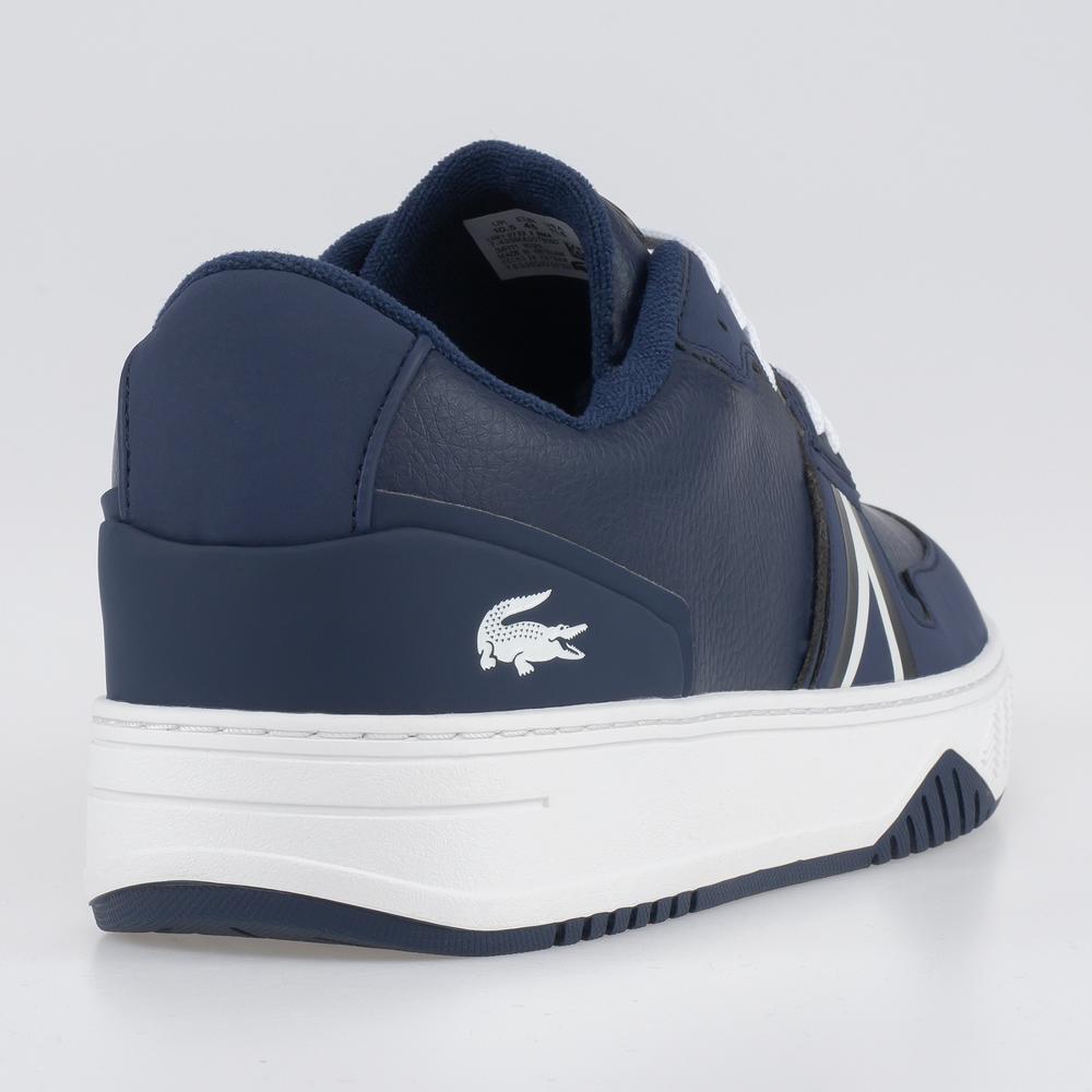 Boty Lacoste Leather Colour-Pop Trainers 743SMA0075-092 - tmavě modrě