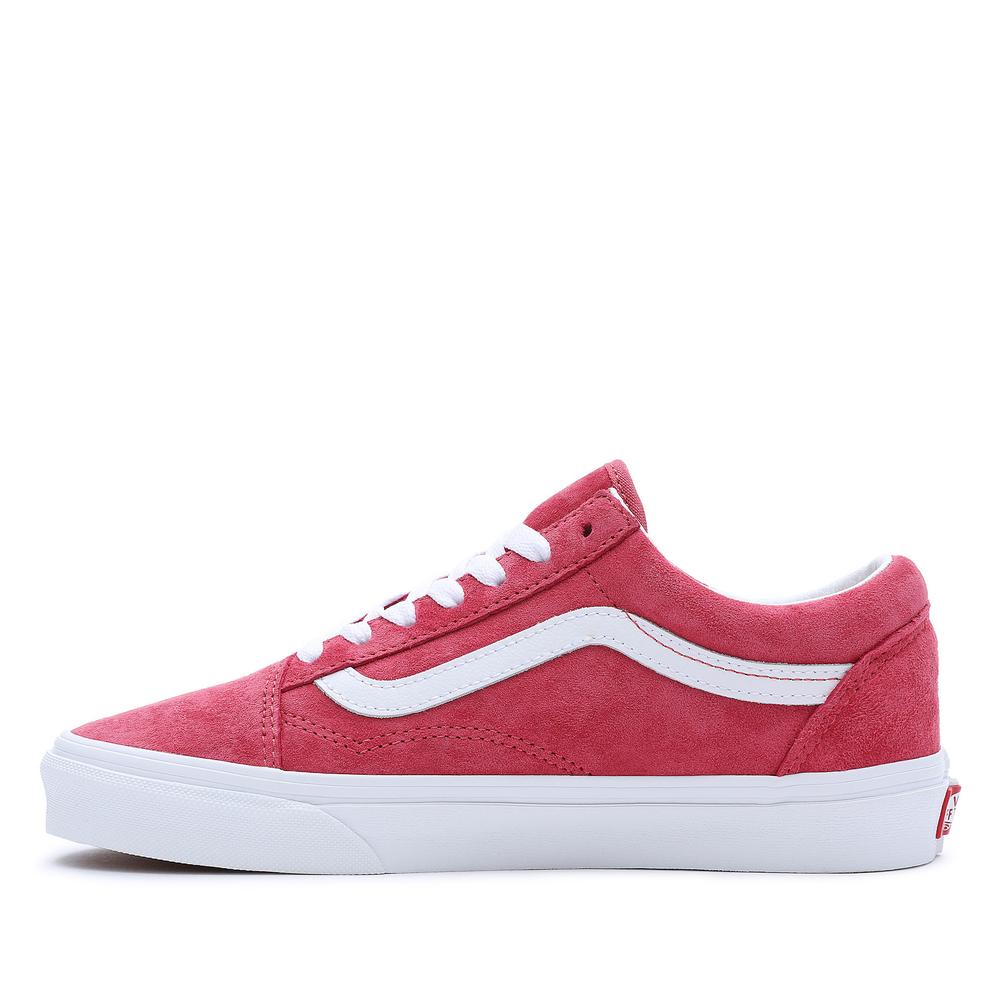 Boty Vans Pig Suede Old Skool VN0007NTZLD1 - červené