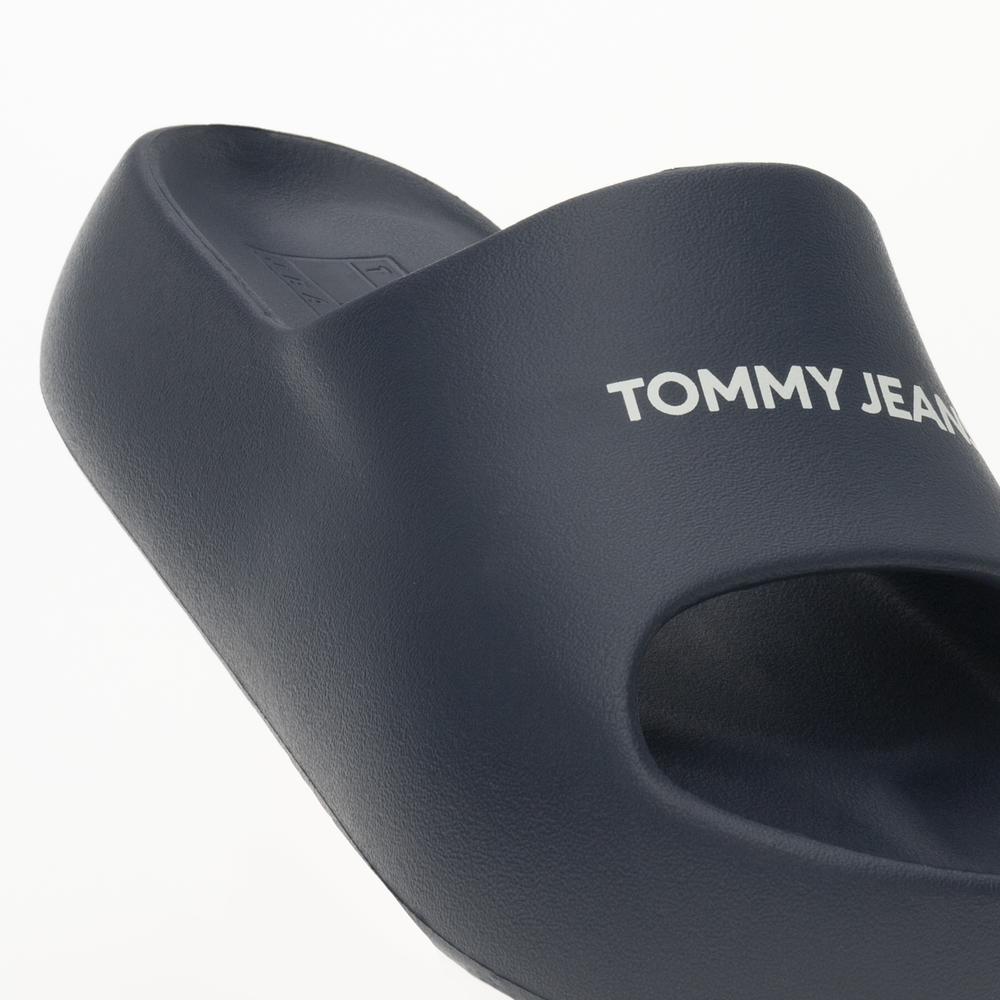 Žabky Tommy Jeans Chunky Flatform Pool Slides EN0EN02454-C1G - tmavě modrě