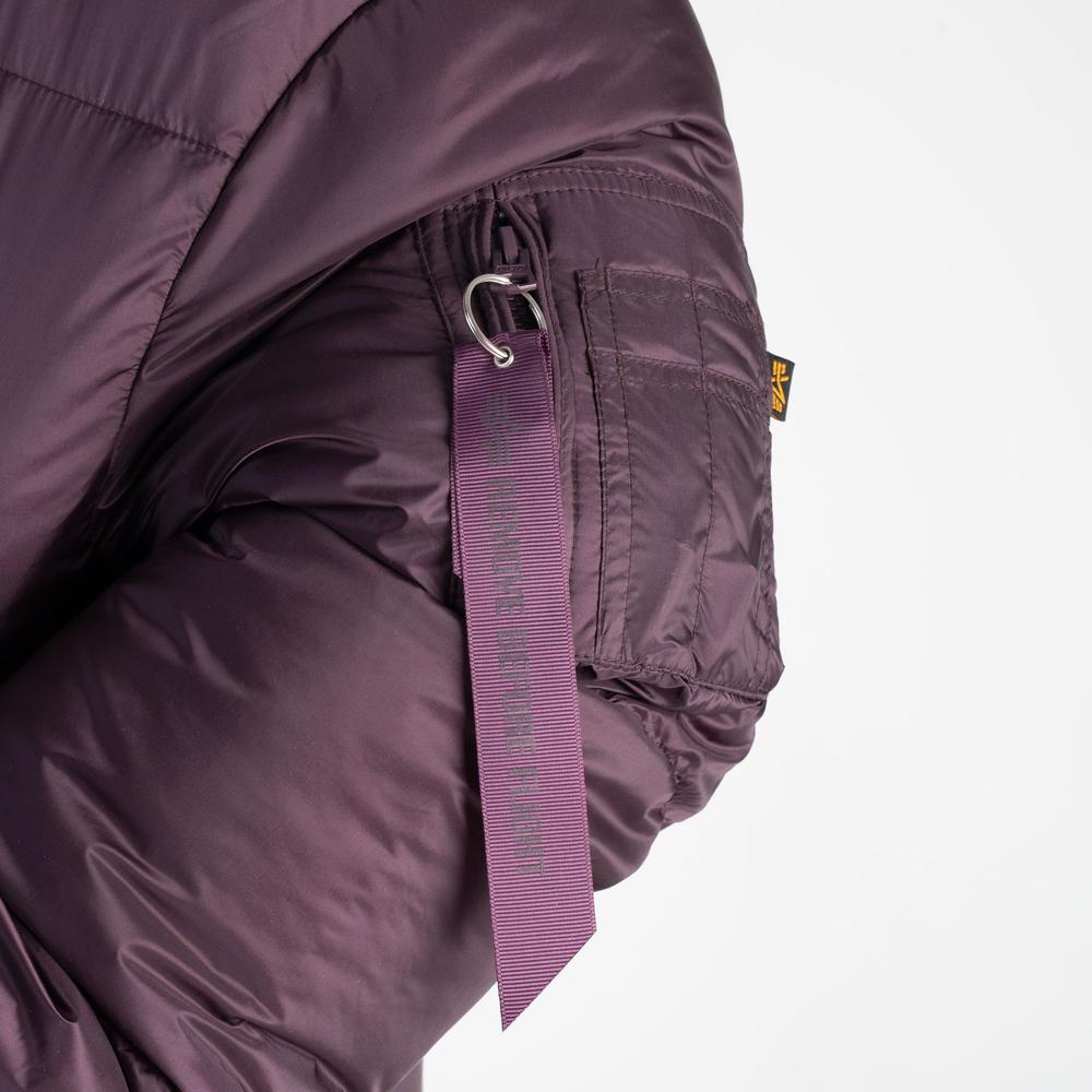 Bunda Alpha Industries Cloud Puffer Bomber 148006719 - fialové