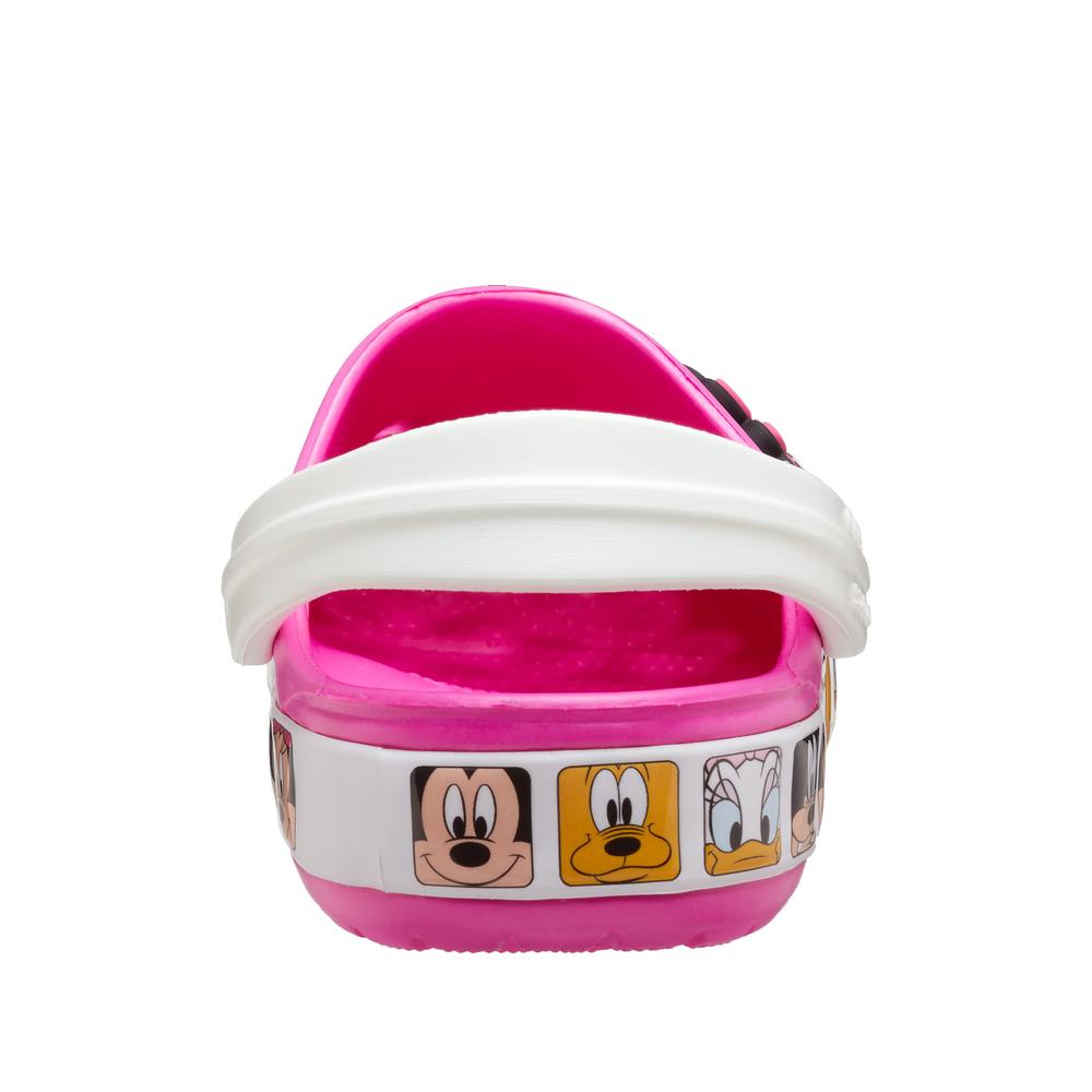 Žabky Crocs Toddler Fun Lab Disney Minnie Mouse Band Clog 207720-6QQ - růžové