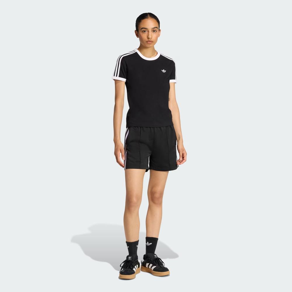 Dámská tričko adidas Originals 3-Stripes Slim KD7980 - černé