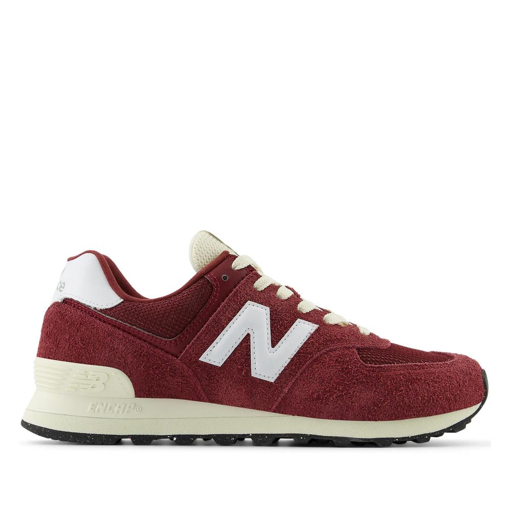 Boty unisex New Balance U574RBK – bordové