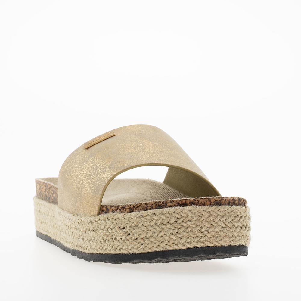 Žabky Lee Cooper LCW-24-35-2507L - béžové