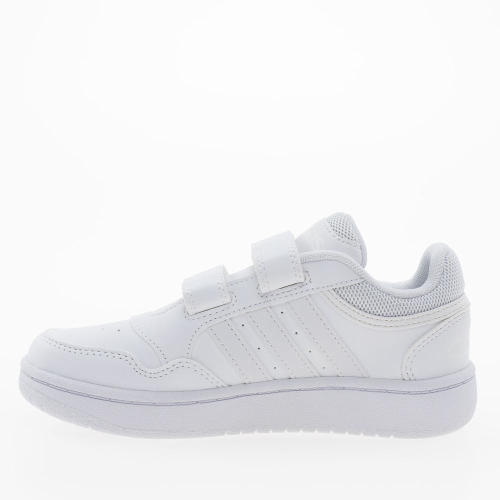 Boty dětské adidas Hoops GW0436 - bílé