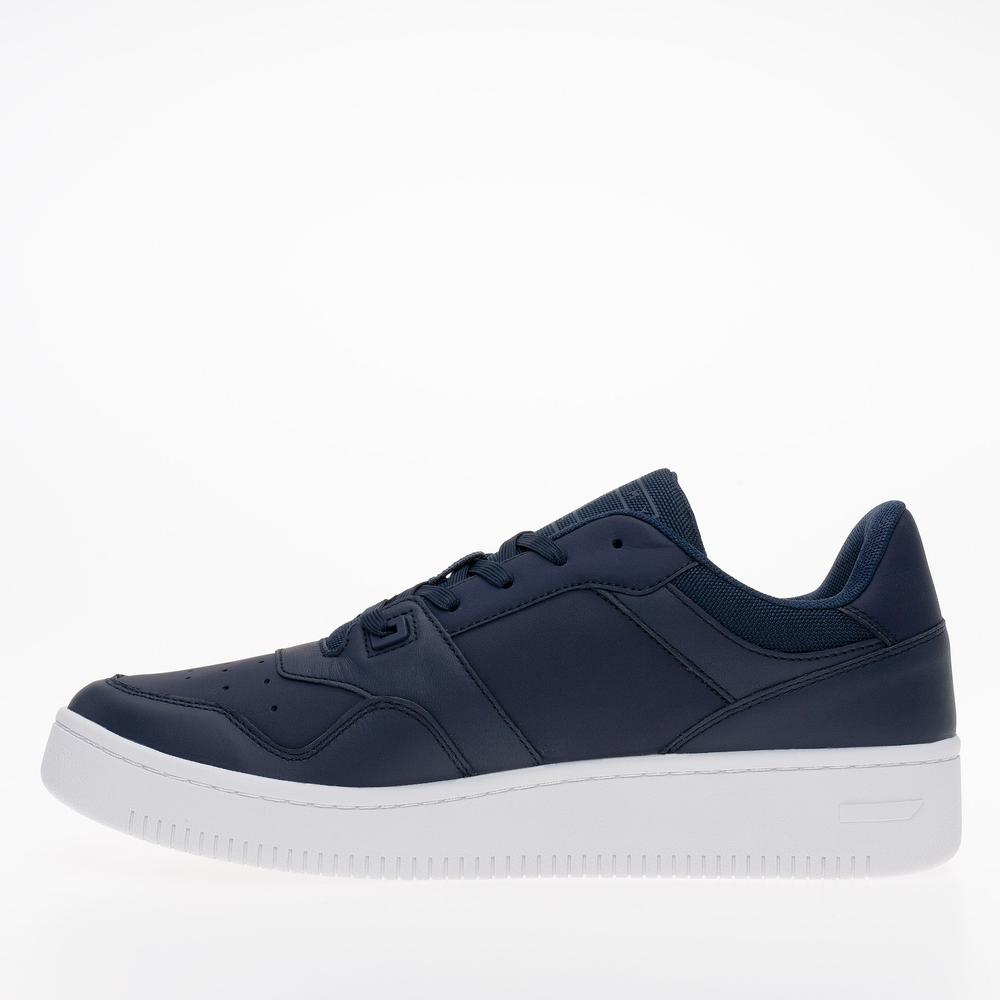 Boty Tommy Jeans Retro Basket EM0EM00955-C87 - modré
