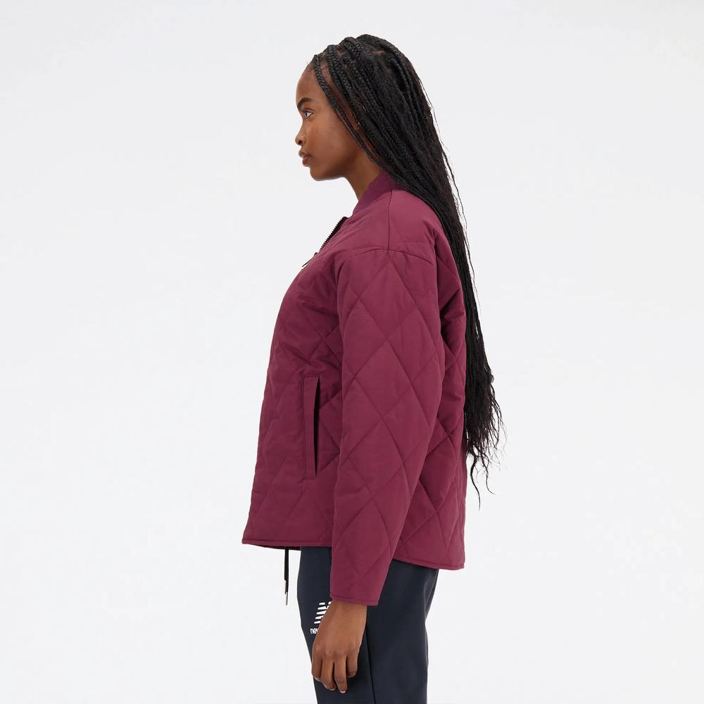 Dámská bunda New Balance WJ33504NBY – bordové
