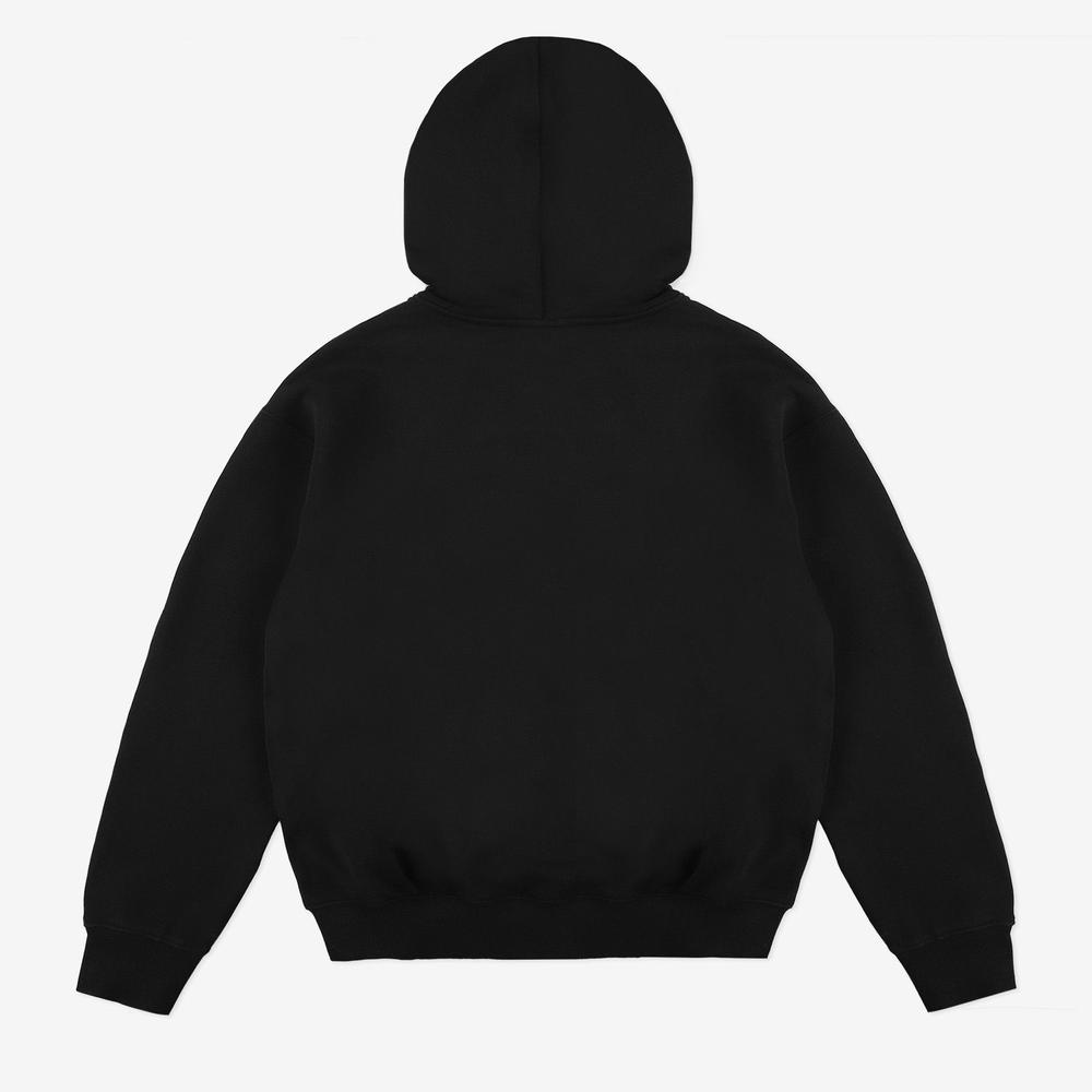 Pánské mikina Prosto Zip Hoodie Axel KL251MSWE2181 - černé