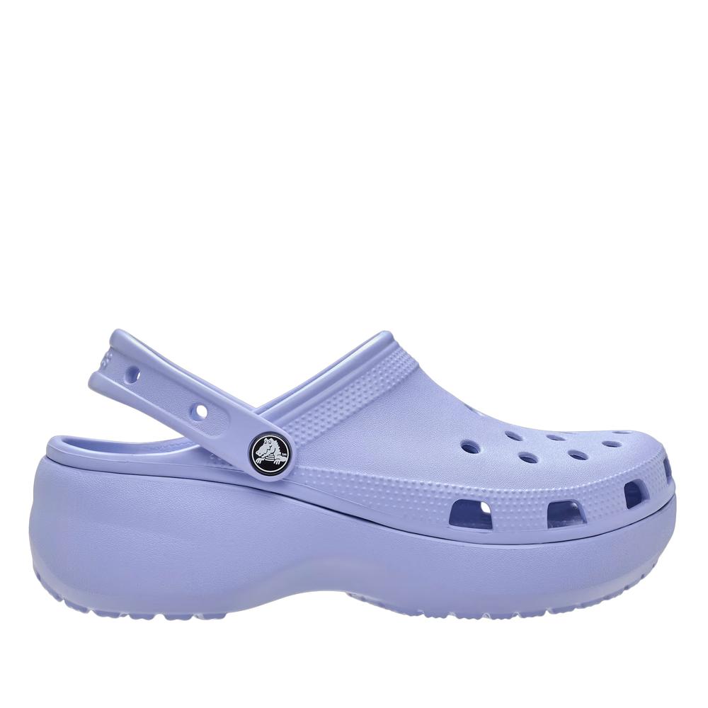 Žabky dámské Crocs Classic Platform Clog 206750-453 - fialové