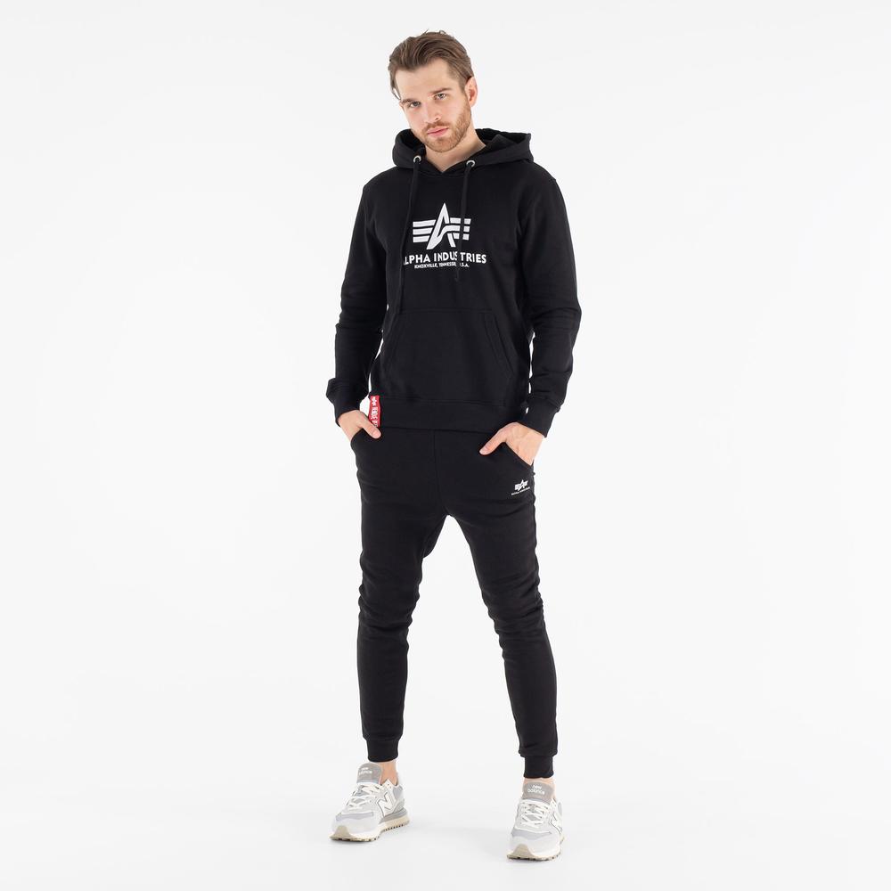 Mikina Alpha Industries Basic Hoody 17831203 - černé