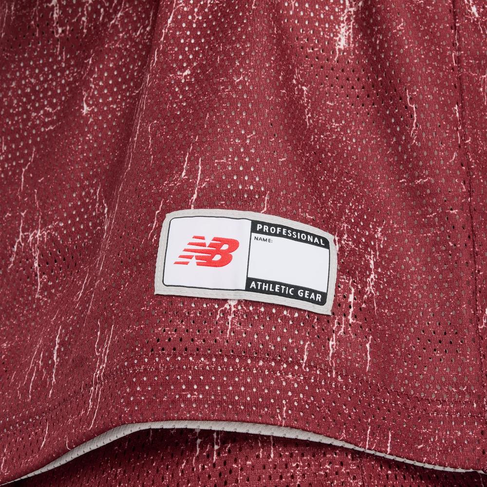 Pánské tričko New Balance MT53609MHB - bordové