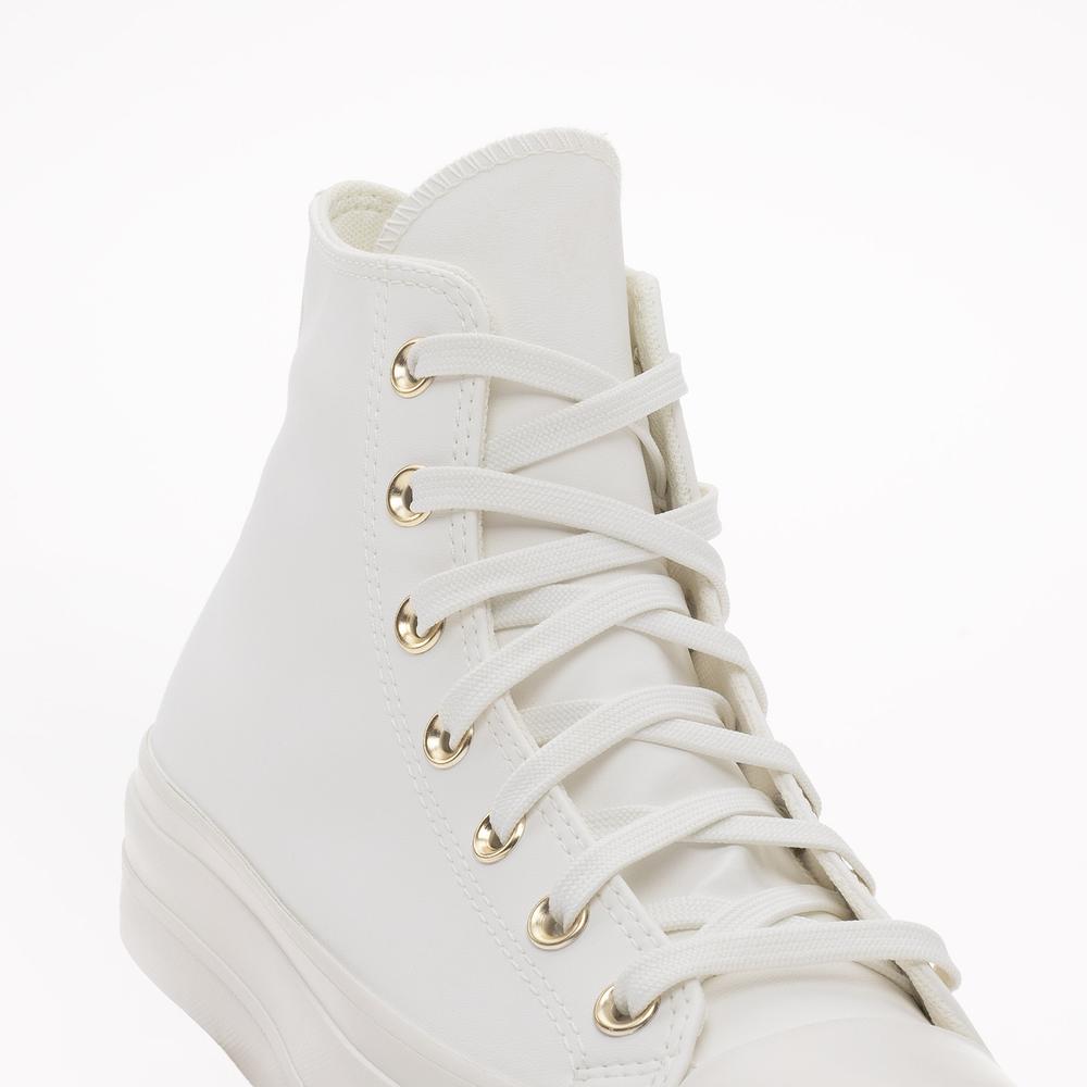 Boty Converse Chuck Taylor All Star Lift Platform A03719C - bílé