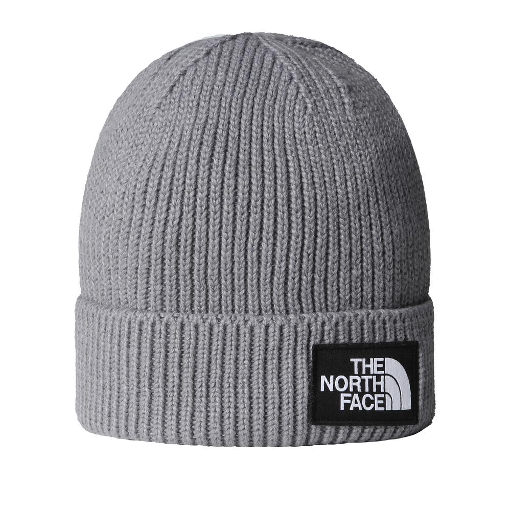 Zimní čepice unisex The North Face Logo Box Beanie 0A8CHEDYY1 - šedivé