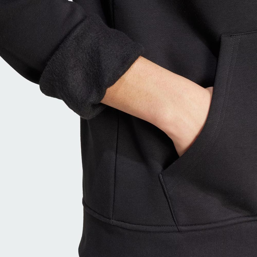 Pánská mikina adidas Originals Trefoil Essentials Full-Zip IW5791 - černé