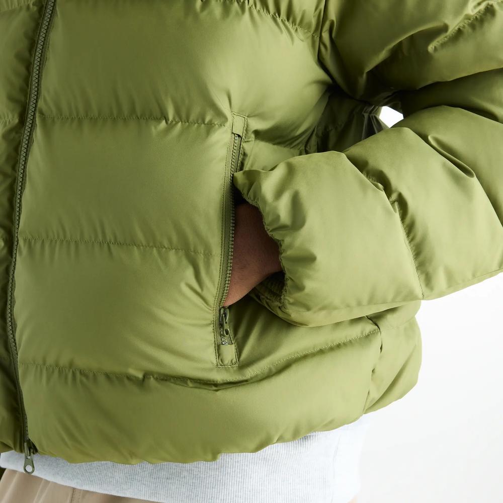 Pánská bunda New Balance Boston Puffer MJ62G17OGEE - zelené