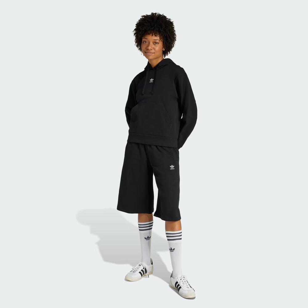 Dámská mikina adidas Originals Essentials French Terry Regular Hoodie KC6729 - černé