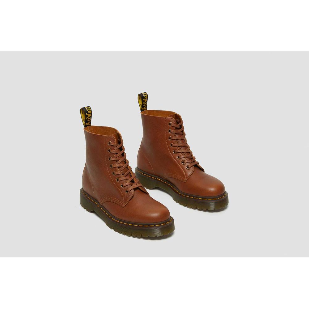 Boty Dr. Martens 1460 Pascal Bex Leather Boots 26981220 - hnědé