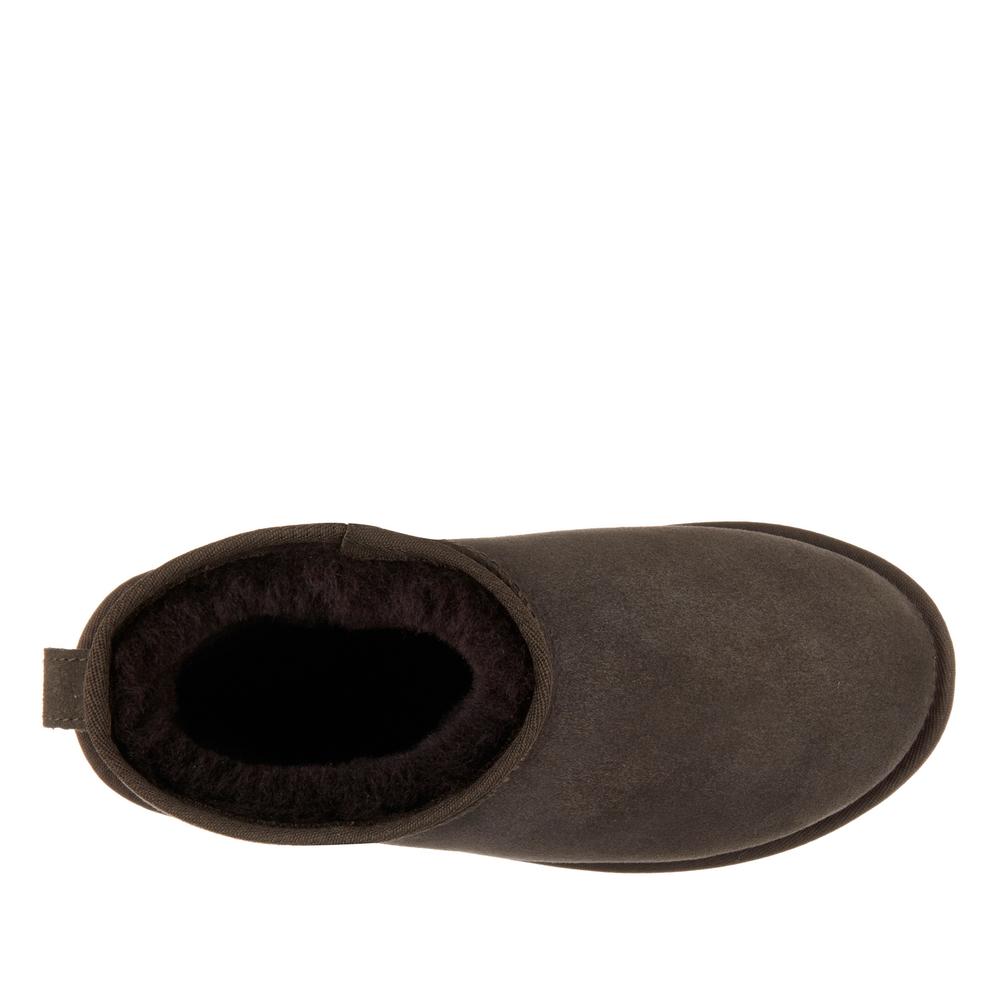 Boty Emu Australia Stinger Micro W10937CHOC - hnědé