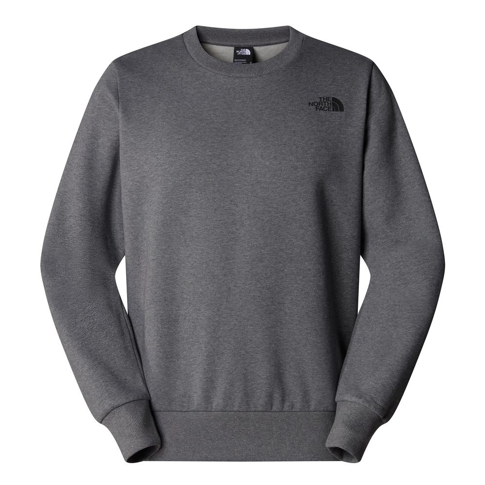 Mikina pánské The North Face Simple Dome Crew 0A89FBDYY1 - šedivé