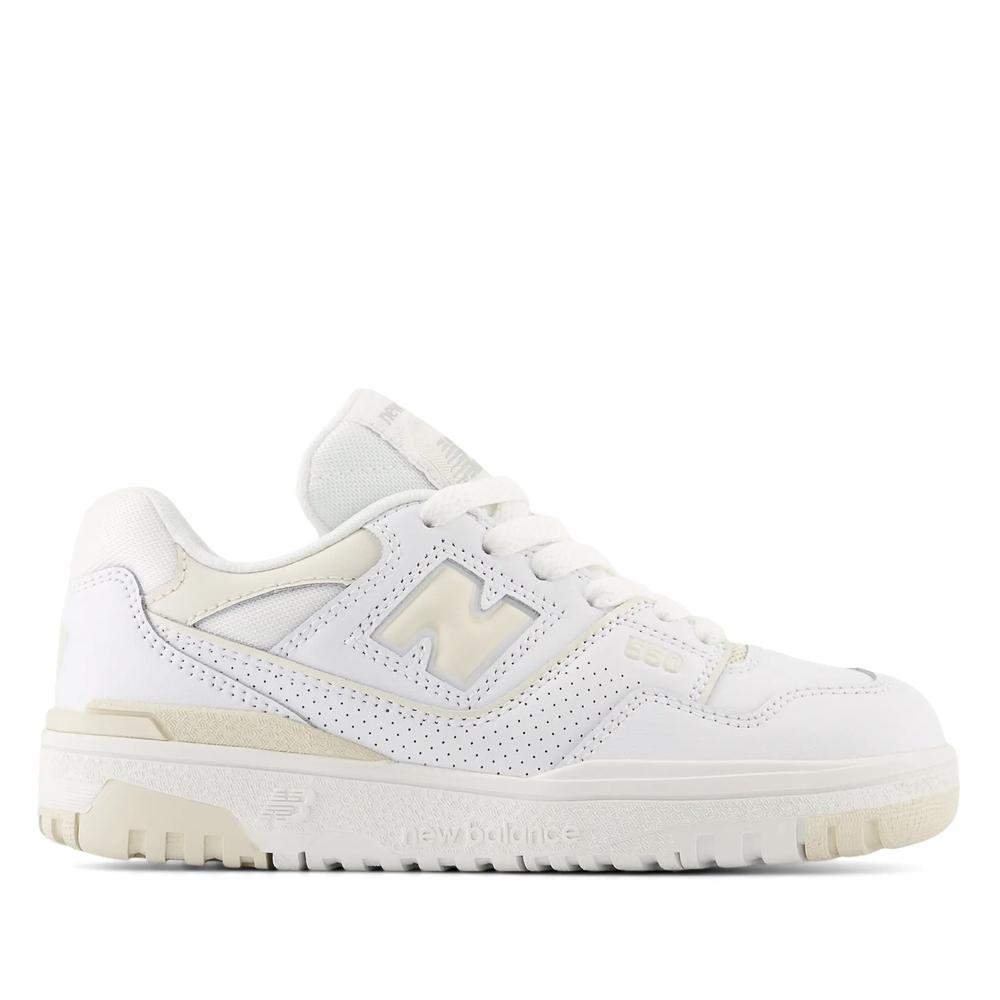 Boty New Balance PSB550BK - bílé