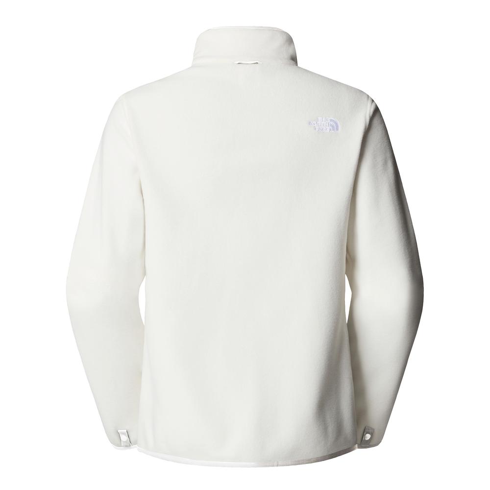 Dámská blúza The North Face 100 Glacier Full-Zip Fleece 0A8D2FQLI1 - bílé