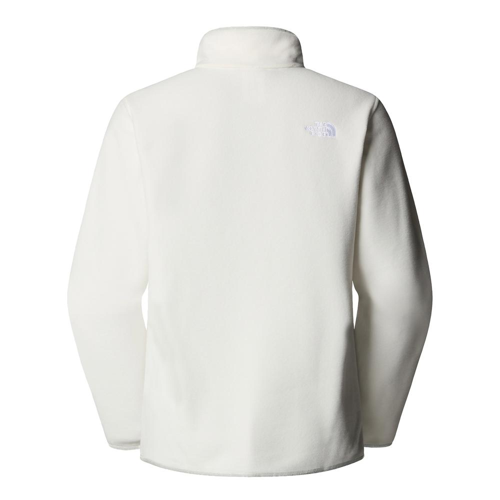Blúza The North Face Glacier 1/4 Zip Fleece 0A8D2JQLI1 - bílé
