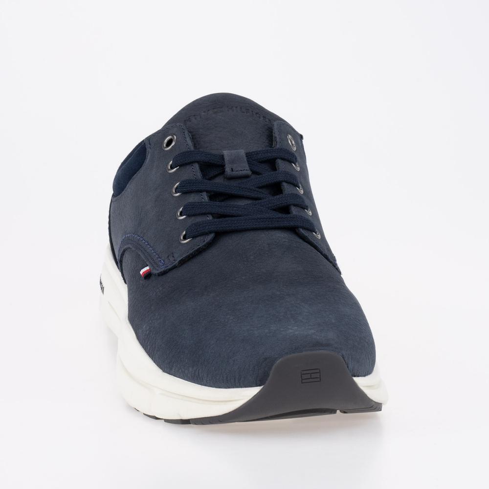 Boty Tommy Hilfiger Comfort Leather Hybrid FM0FM04411-DW5 - tmavě modrě