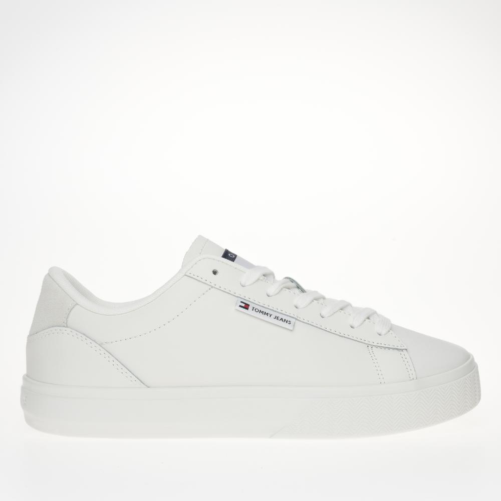 Boty Tommy Jeans Cupsole Sneakers Ess EN0EN02508-YBL - bílé