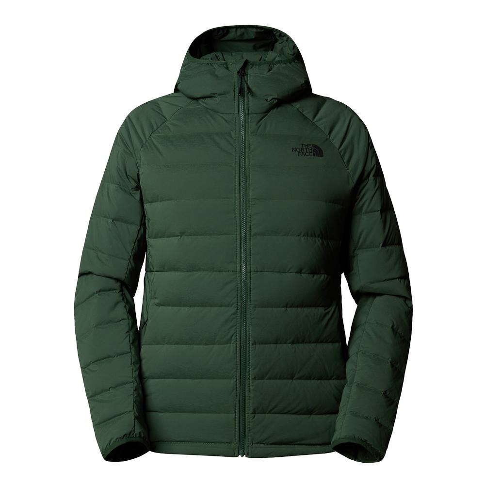 Bunda The North Face Belleview Stretch Hooded Down Jacket 0A7UJEI0P1 - zelené