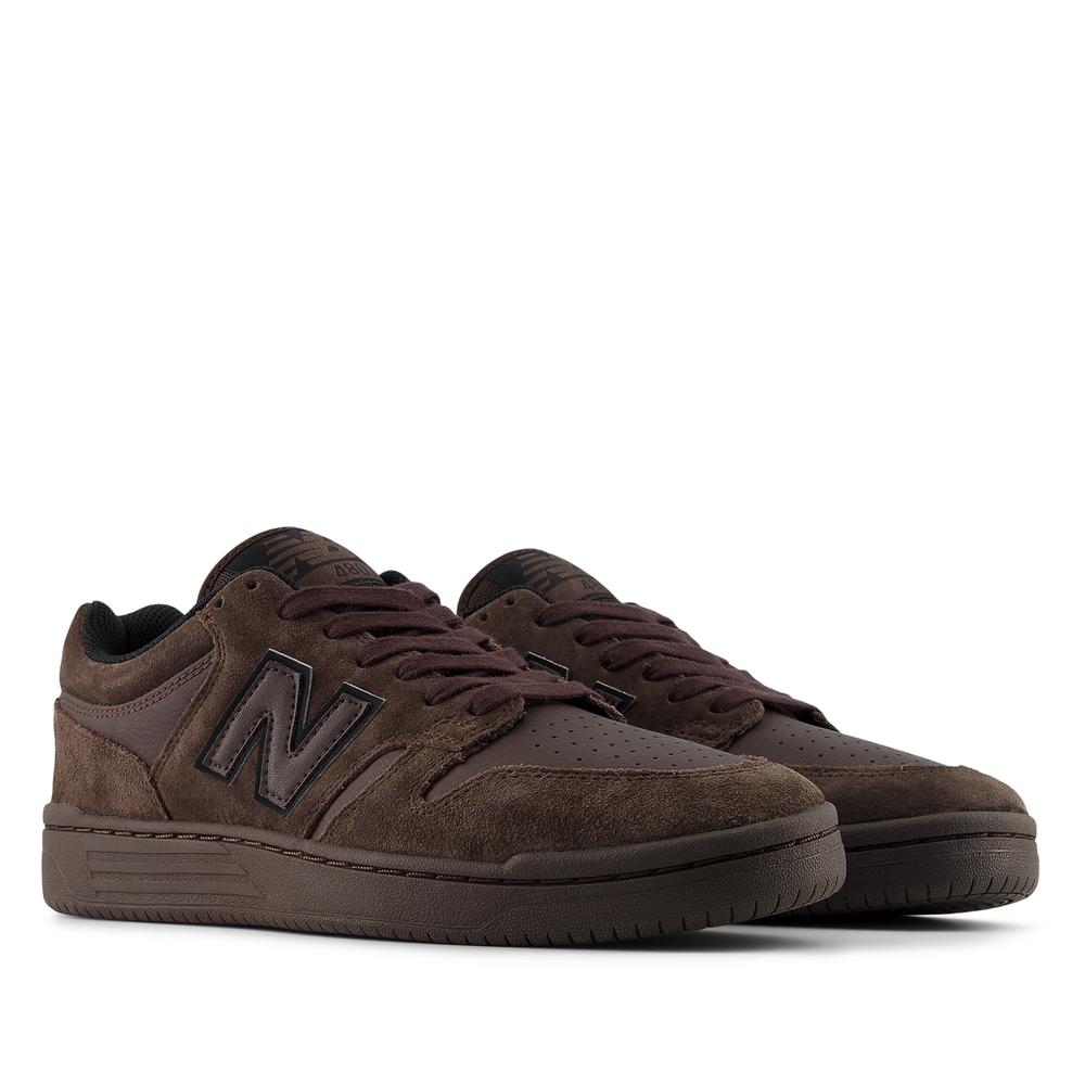 Pánské boty New Balance Numeric UN480CHC - hnědé