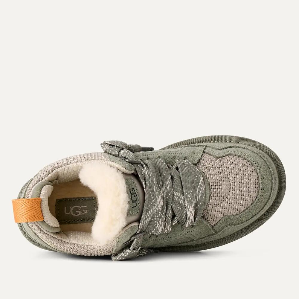 Boty dětské Ugg Lowmel Sneaker 1152410K-SDC - hnědé
