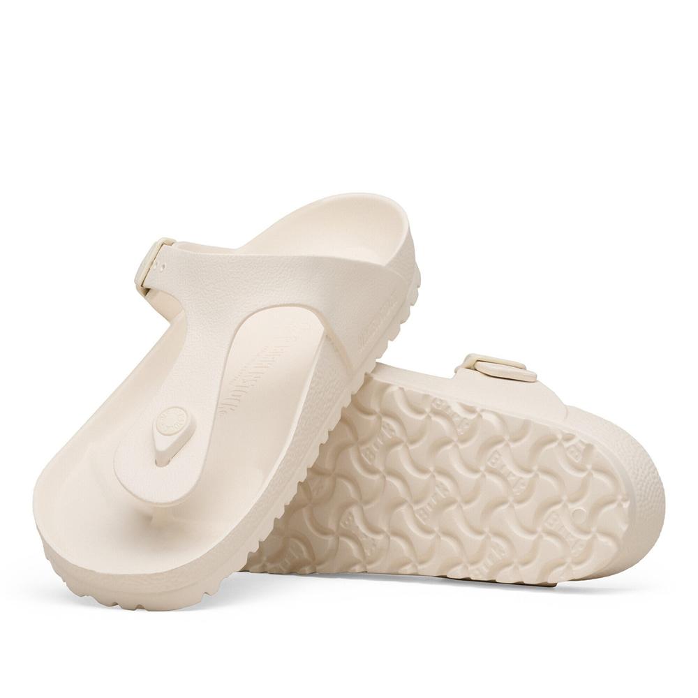 Unisex Žabky Birkenstock Gizeh 1031278 - bílé