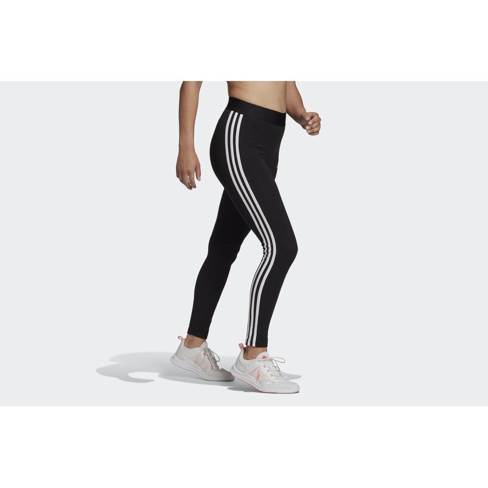Legíny adidas Loungewear Essentials 3-Stripes Leggings GL0723 - černé