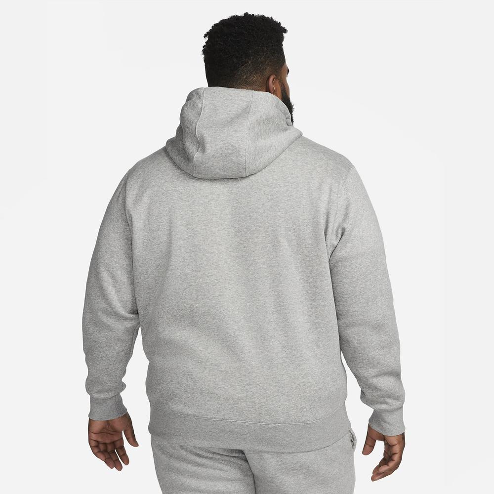 Mikina Nike Nsw Club Hoodie Fz BV2645-063 - šedivé