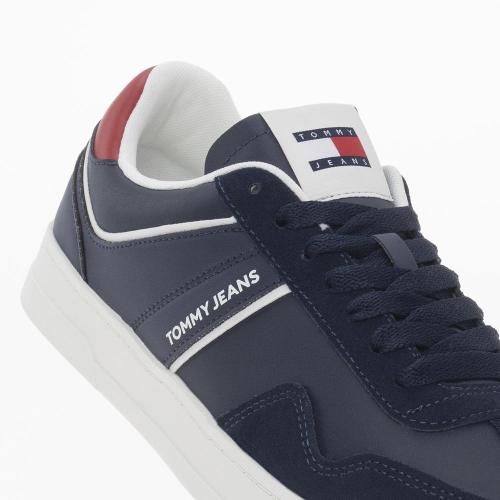 Boty Tommy Hilfiger The Greenwhich Retro EM0EM01462-0G1 - tmavě modrě